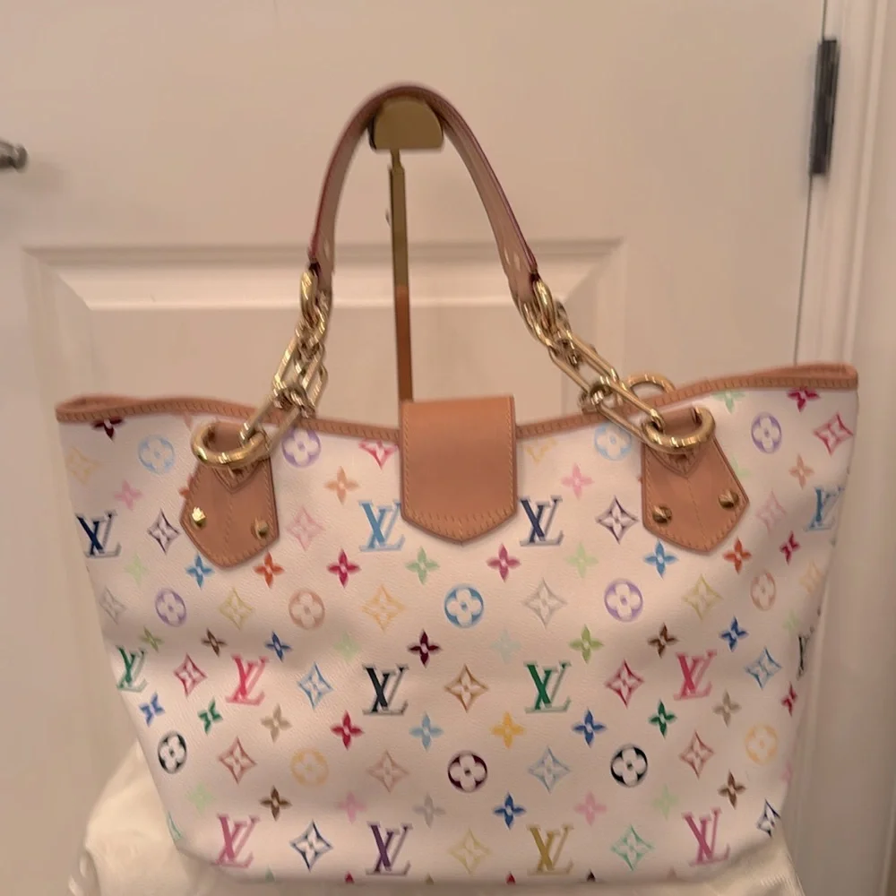 Louis Vuitton White Murakami Annie GM - Picture 2 of 5